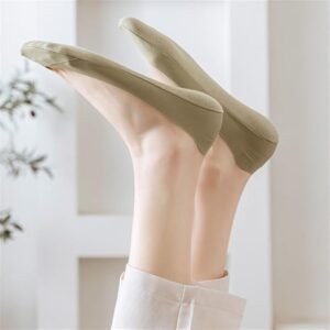 Children's ultra-thin ice silk boat socks