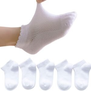 Mesh Thin Cotton Short Socks