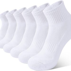 Boys' and Girls' Cushioned Sports Ankle Socks