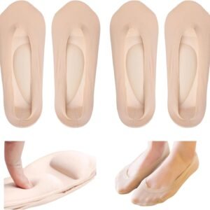 2 pairs of ice silk arch support socks