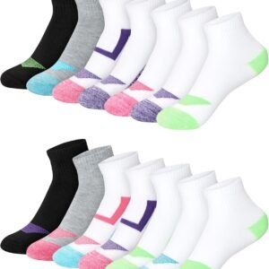 Girls' Moisture-Wicking Socks