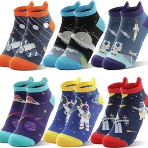Boys' Invisible Low-Cut Short Socks